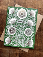 Box of 6 "Thank You" Greeting Cards