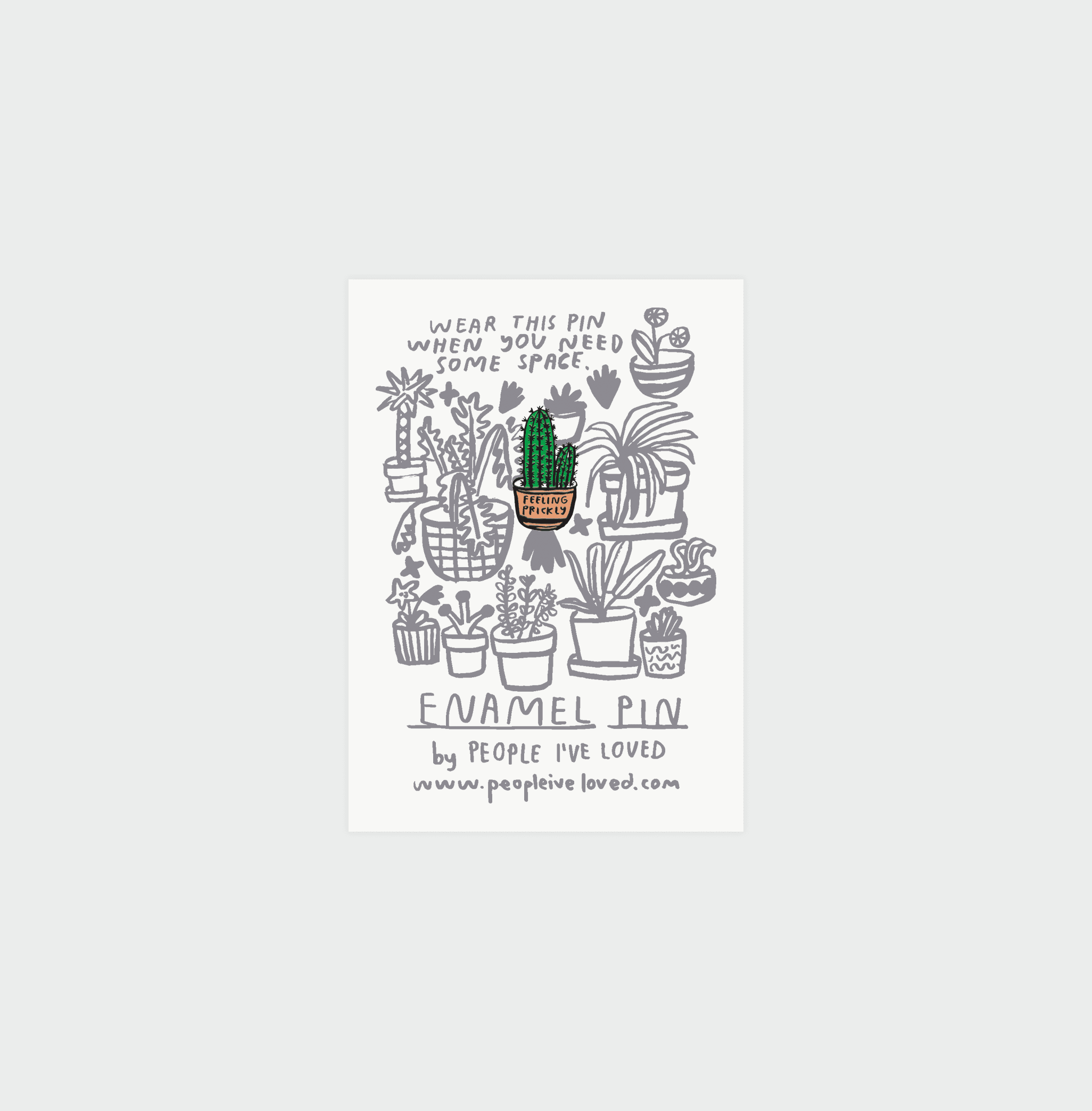 Feeling Prickly Pin