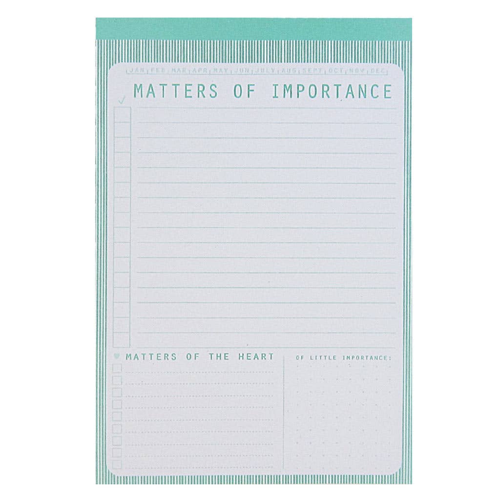Matters of Importance