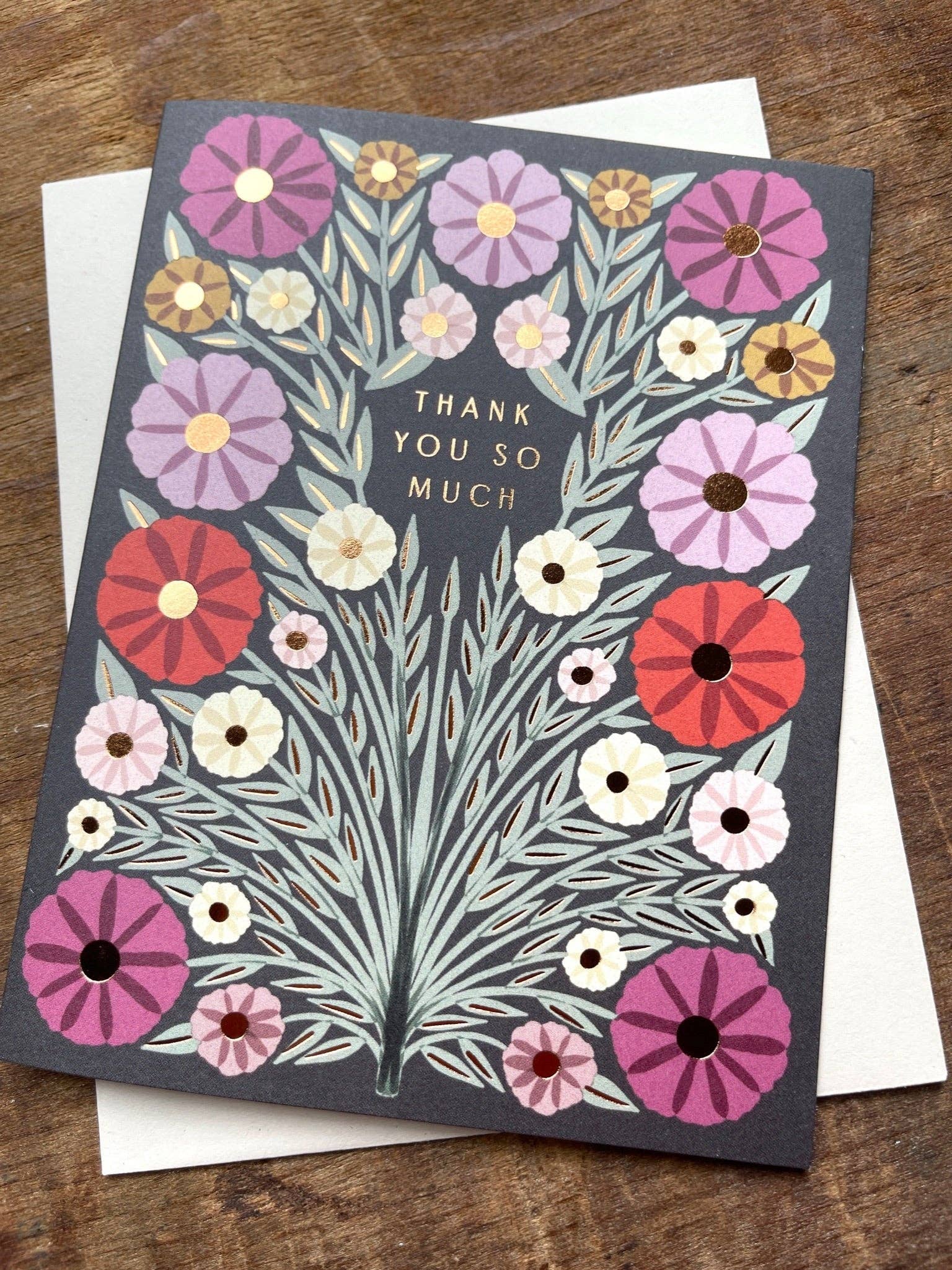 Box of 6 "Thank You So Much" Greeting Cards