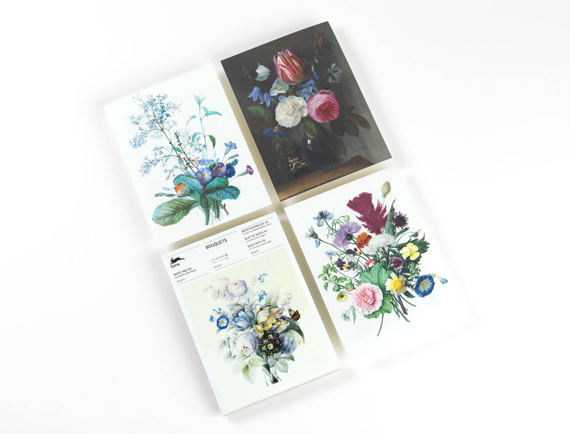 Bouquets A5 Note Pad & Writing Paper