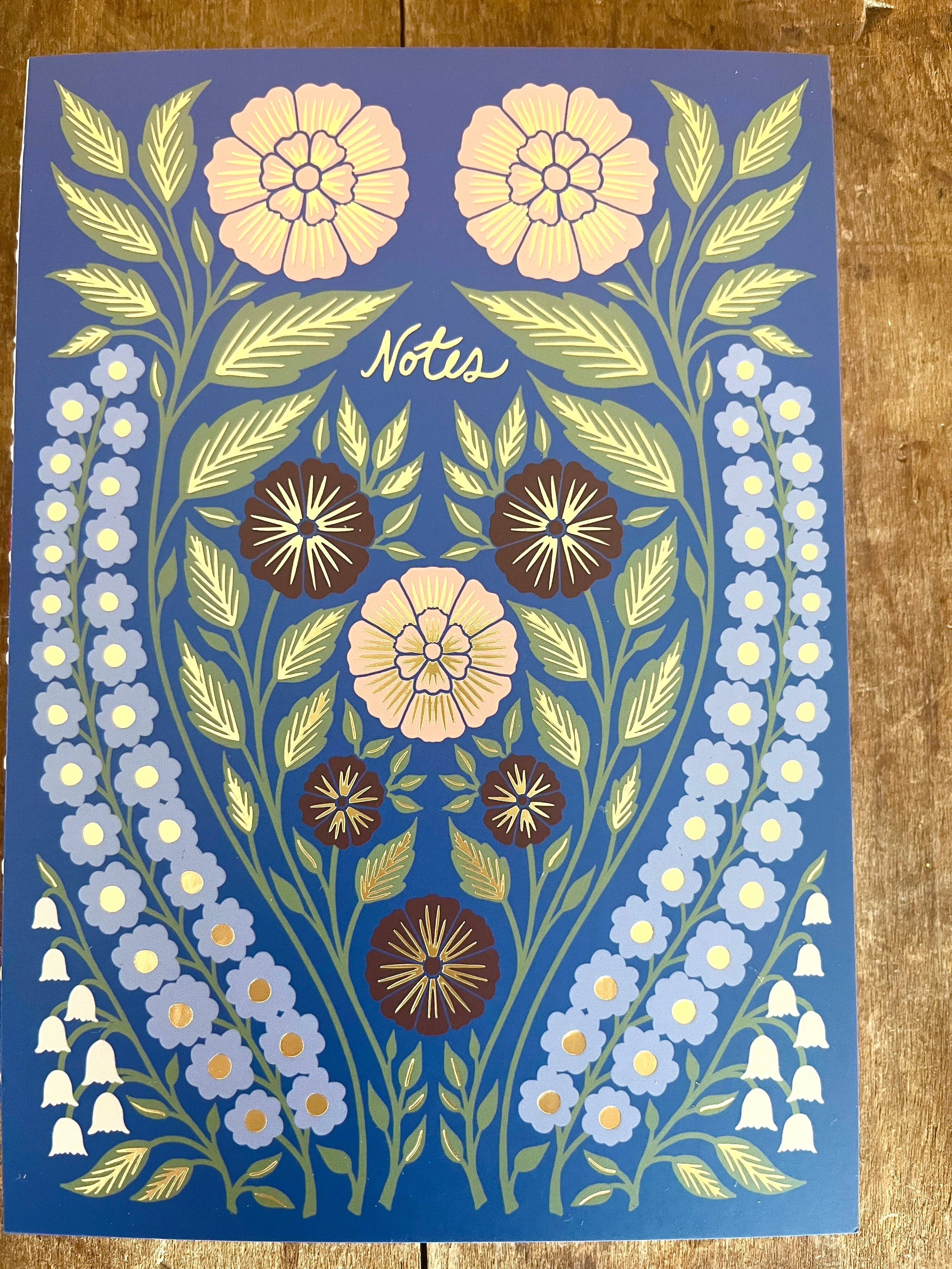 Naked Spine Journal: Foil Floral