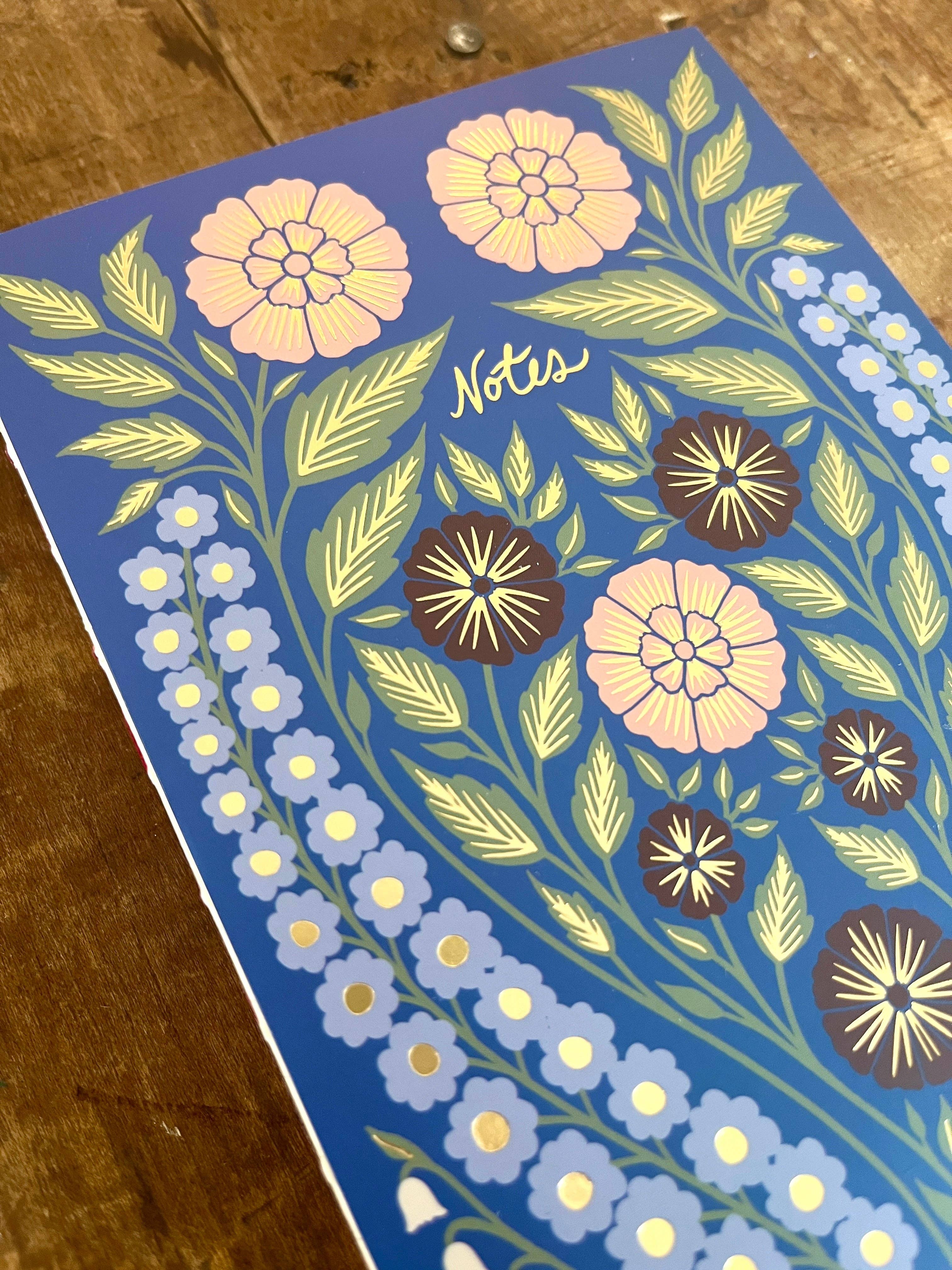 Naked Spine Journal: Foil Floral