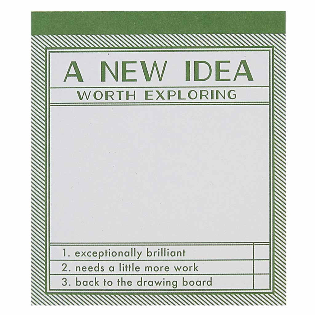 New Ideas Notepad