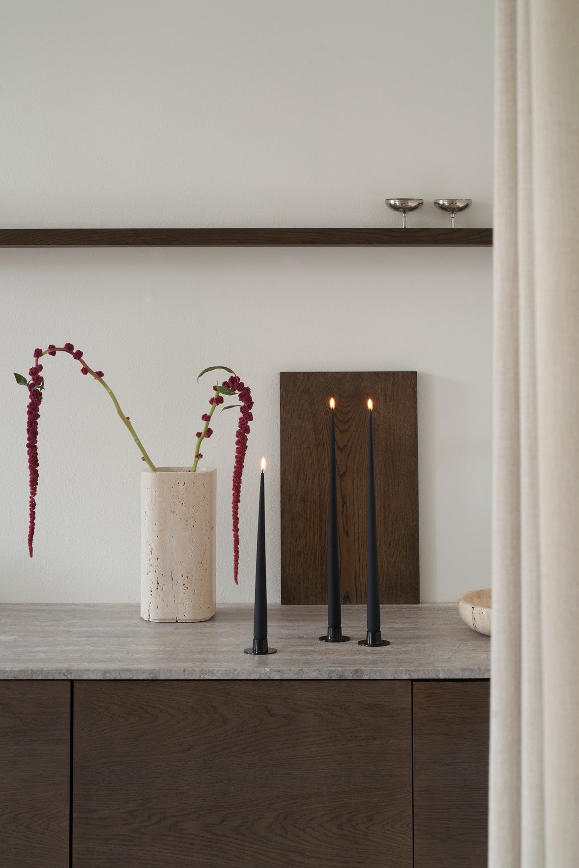 Pair of Taper Candles - 42cm