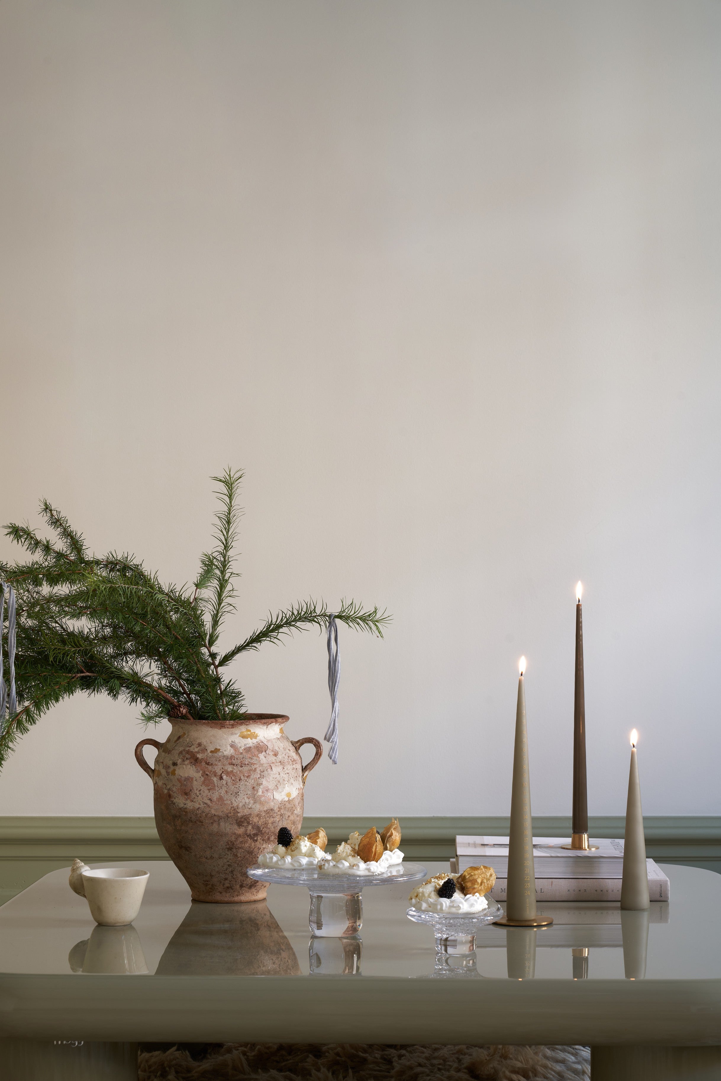 Pair of Taper Candles - 32cm