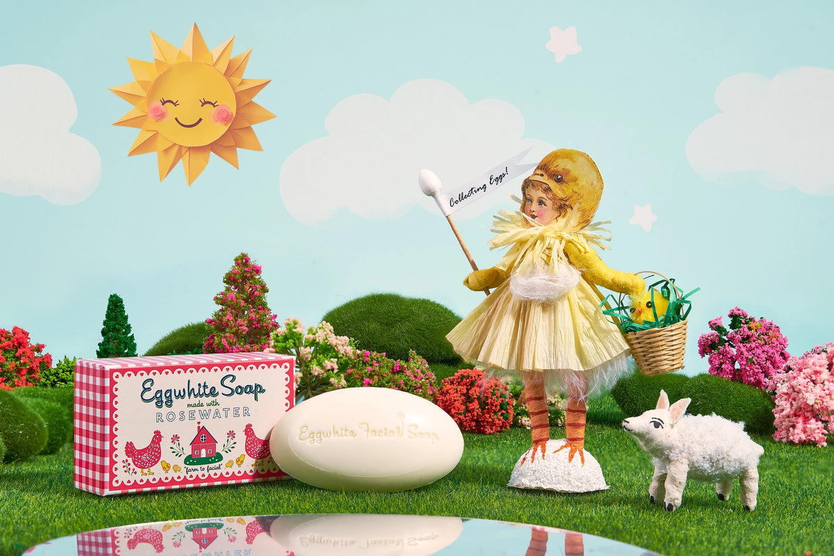 Eggwhite Facial Soap With Rosewater