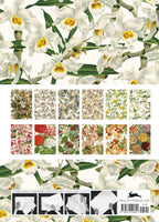 Flower Prints Gift & Creative Paper Book