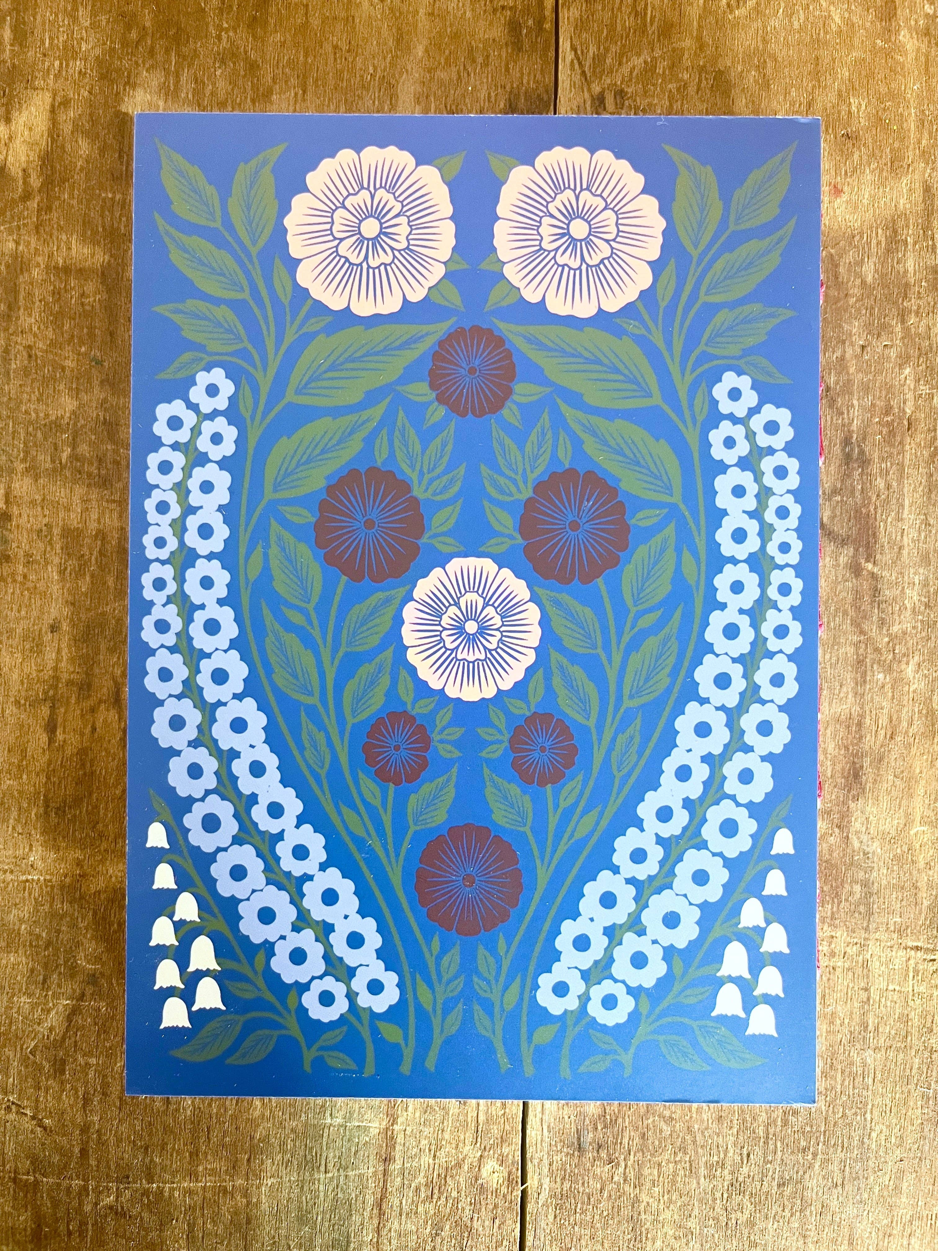 Naked Spine Journal: Foil Floral