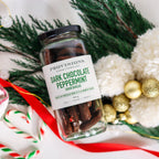 Dark Chocolate Peppermint Shortbread