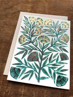 Box of 6 Blank Foil Greeting Card