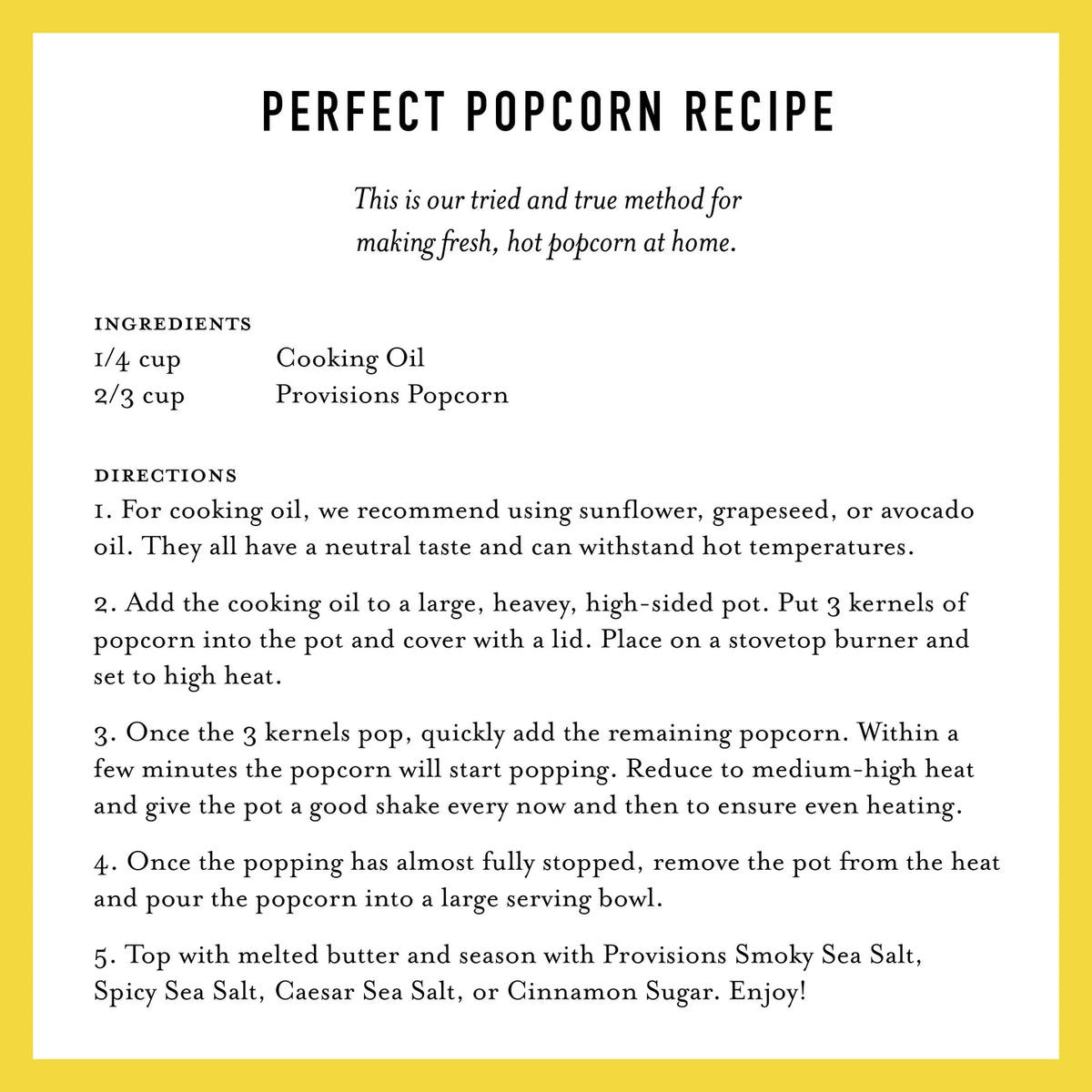 Yellow Gold Popcorn