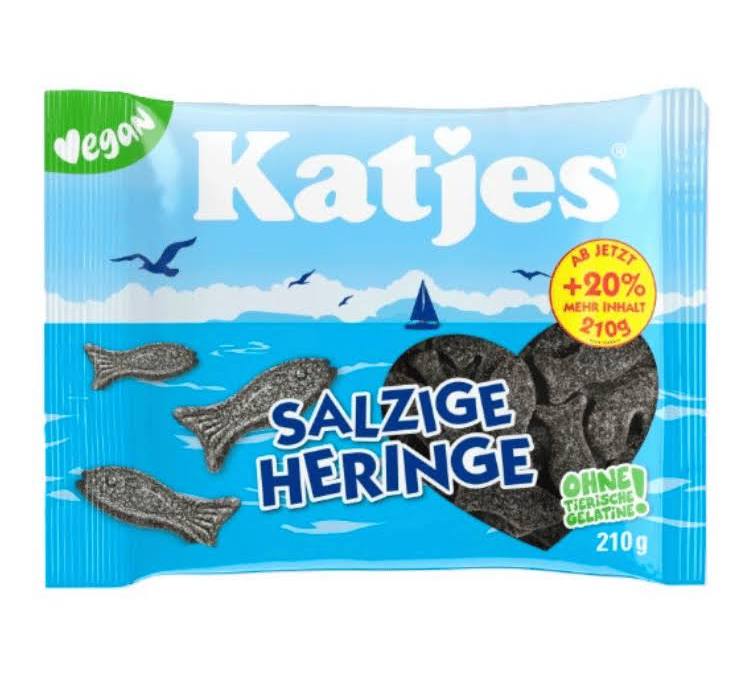 Katjes Salted Licorice Fish