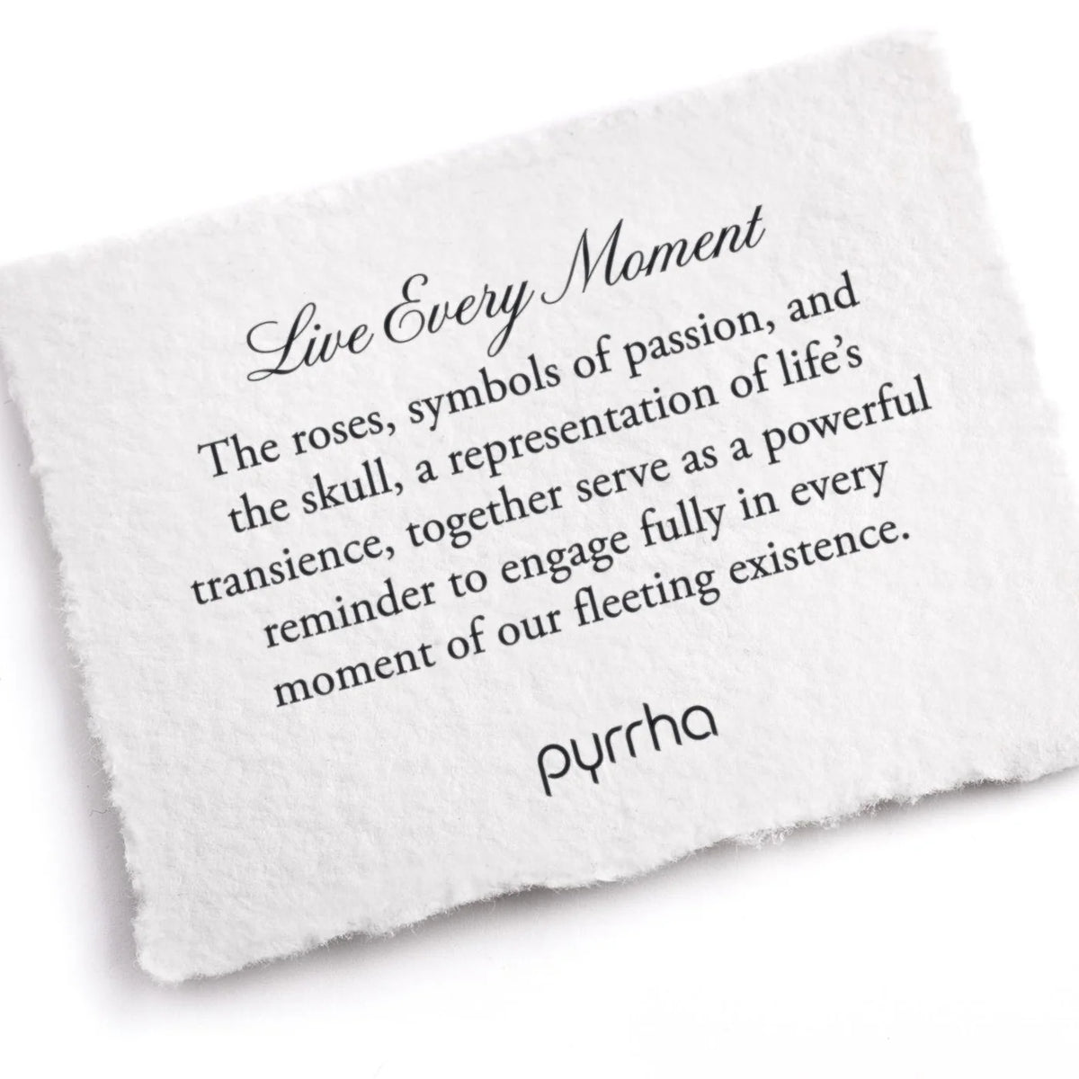 Live Every Moment Talisman