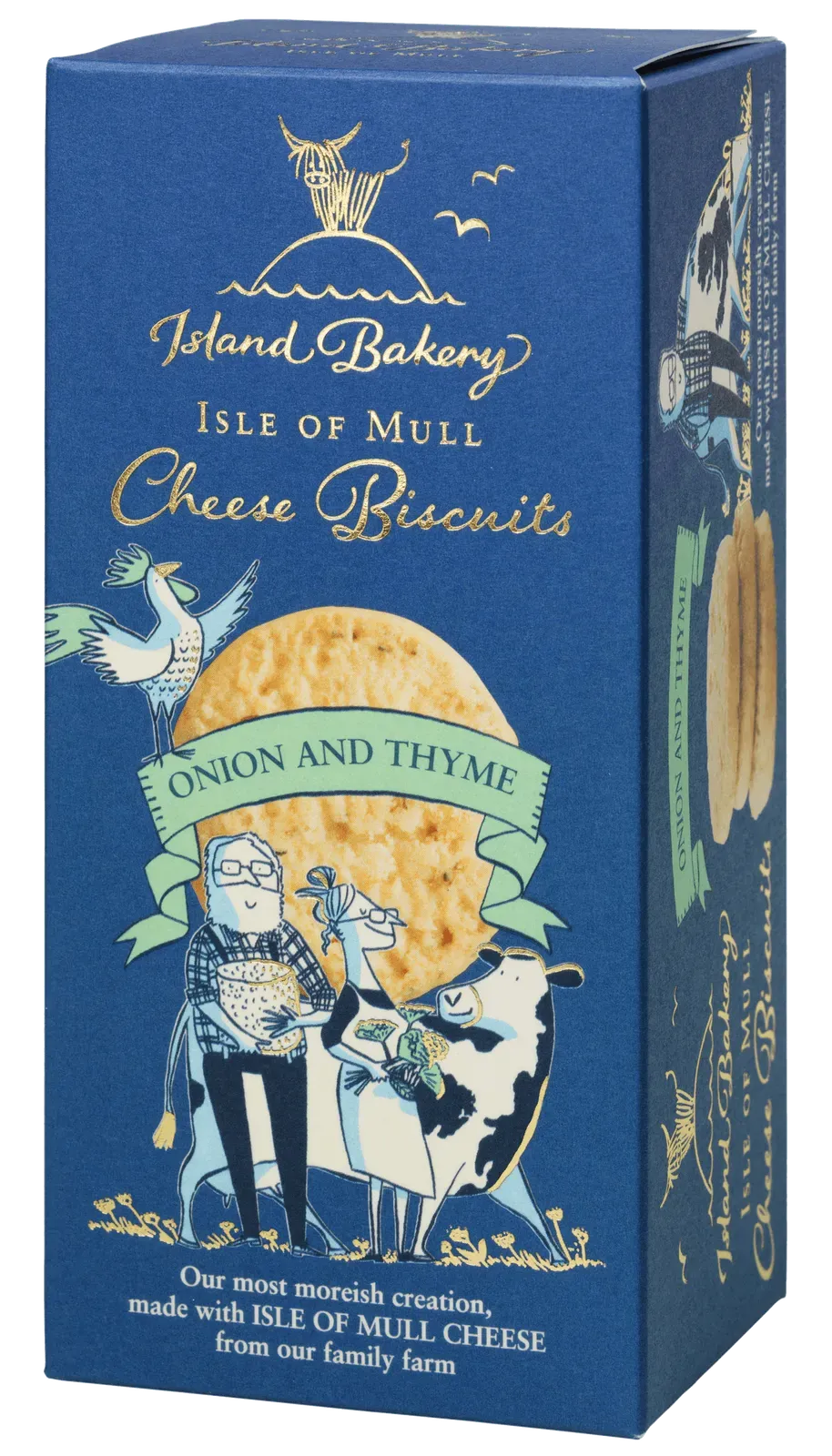 Isle of Mull Cheddar Biscuits with Onion and Thyme