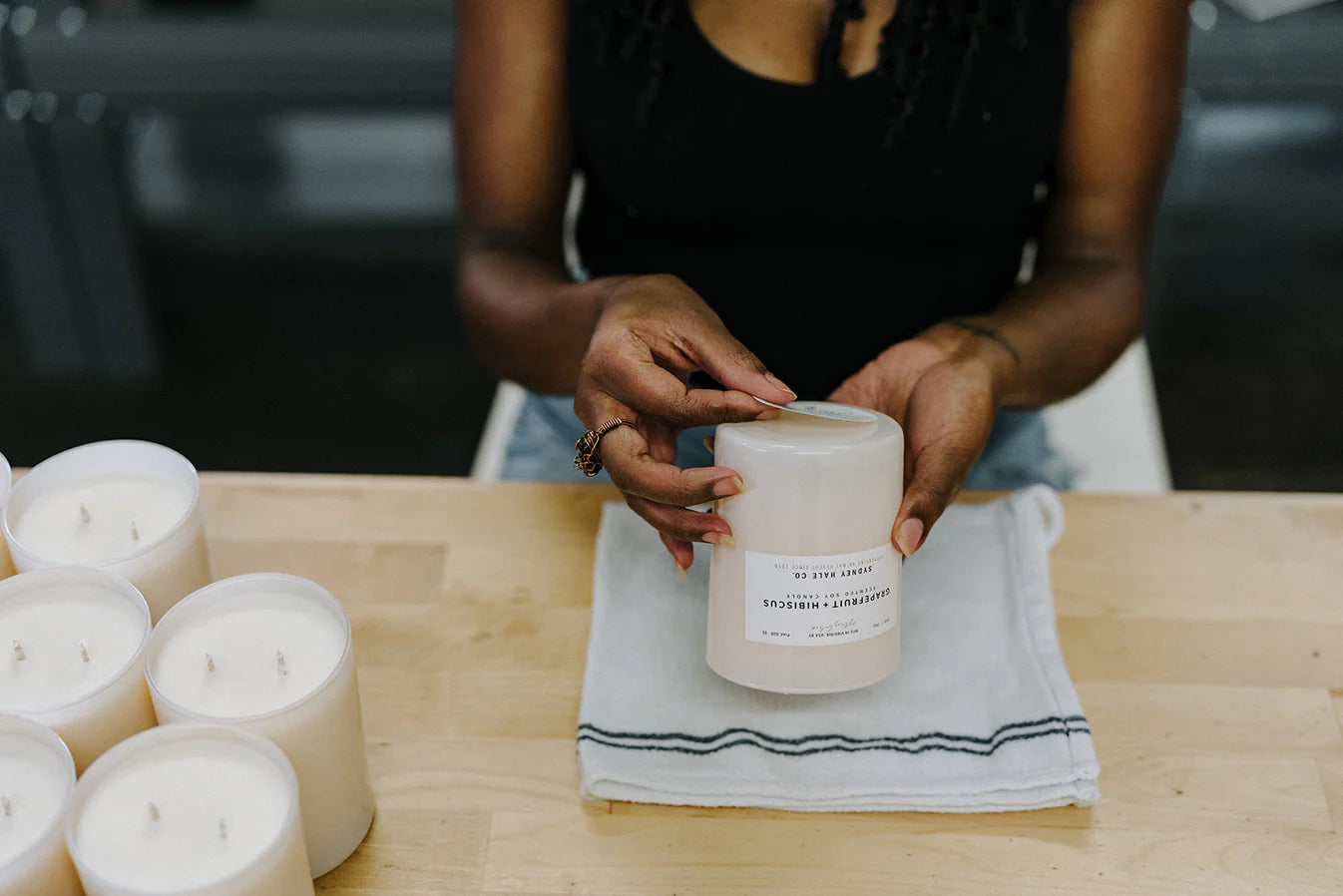 Jasmine + Mint Candle