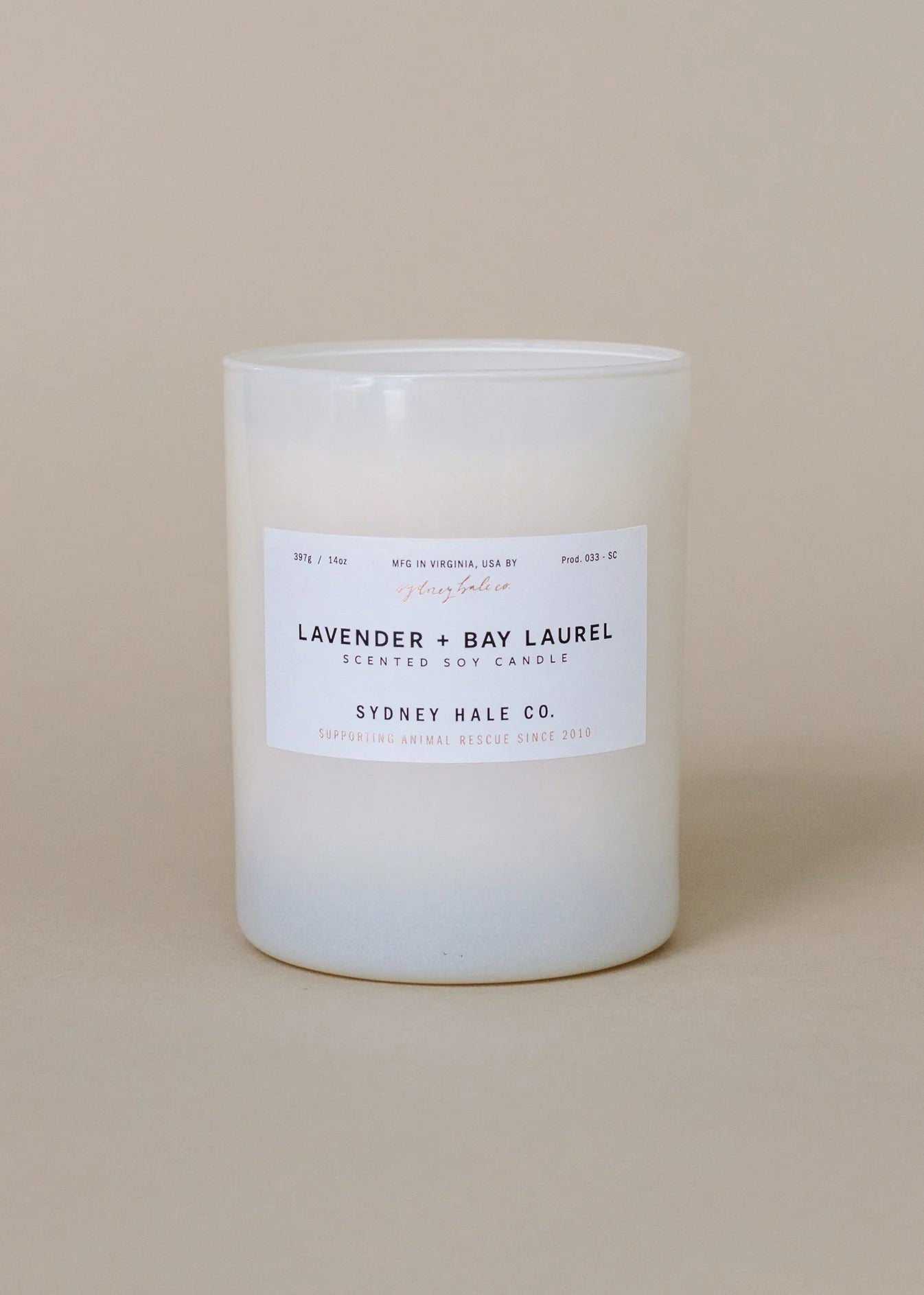 Lavender + Bay Laurel Candle