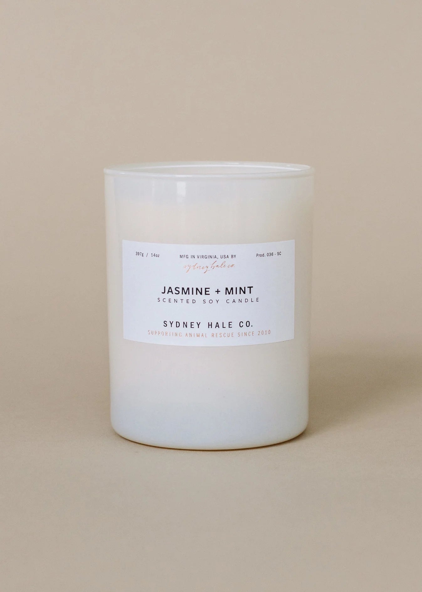 Jasmine + Mint Candle